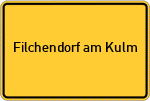 Place name sign Filchendorf am Kulm