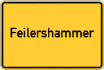 Place name sign Feilershammer