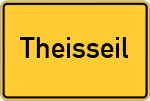 Place name sign Theisseil