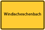 Place name sign Windischeschenbach