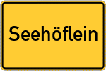 Place name sign Seehöflein