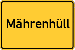 Place name sign Mährenhüll