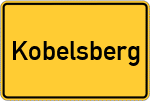 Place name sign Kobelsberg