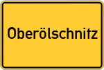 Place name sign Oberölschnitz