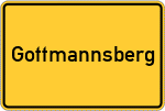 Place name sign Gottmannsberg