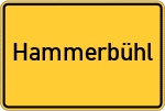 Place name sign Hammerbühl