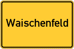 Place name sign Waischenfeld