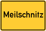 Place name sign Meilschnitz