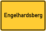 Place name sign Engelhardsberg