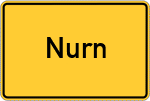 Place name sign Nurn