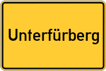 Place name sign Unterfürberg