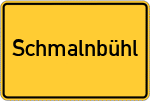 Place name sign Schmalnbühl, Mittelfranken