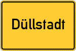 Place name sign Düllstadt