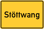 Place name sign Stöttwang