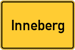 Place name sign Inneberg
