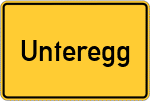Place name sign Unteregg