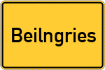 Place name sign Beilngries