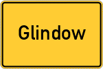 Place name sign Glindow