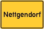 Place name sign Nettgendorf