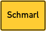 Place name sign Schmarl