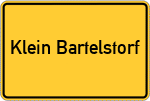 Place name sign Klein Bartelstorf