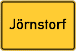 Place name sign Jörnstorf