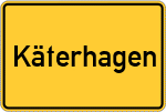 Place name sign Käterhagen