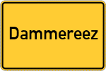 Place name sign Dammereez