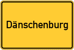 Place name sign Dänschenburg