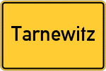 Place name sign Tarnewitz