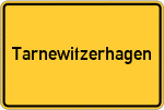 Place name sign Tarnewitzerhagen