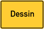 Place name sign Dessin