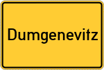 Place name sign Dumgenevitz