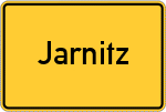 Place name sign Jarnitz