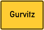Place name sign Gurvitz