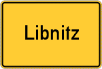 Place name sign Libnitz