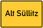 Place name sign Alt Süllitz