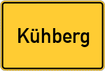 Place name sign Kühberg