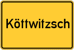 Place name sign Köttwitzsch