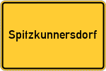 Place name sign Spitzkunnersdorf
