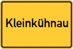 Place name sign Kleinkühnau
