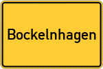 Place name sign Bockelnhagen