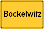 Place name sign Bockelwitz