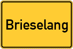 Place name sign Brieselang