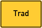 Place name sign Trad
