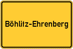 Place name sign Böhlitz-Ehrenberg