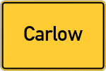Place name sign Carlow