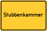 Place name sign Stubbenkammer