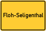 Place name sign Floh-Seligenthal