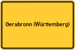 Place name sign Gerabronn (Württemberg)